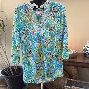 Colorful PatternedTunic Top